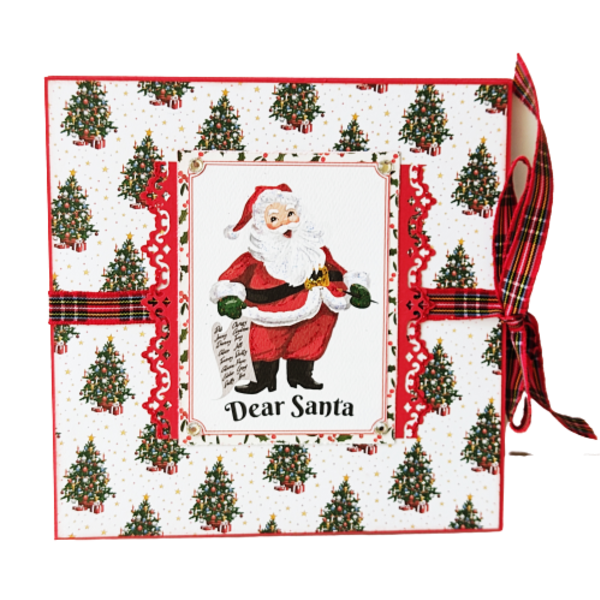 Χριστουγεννιάτικο άλμπουμ Dear Santa - χειροποίητα, άλμπουμ, χριστουγεννιάτικα δώρα, άγιος βασίλης