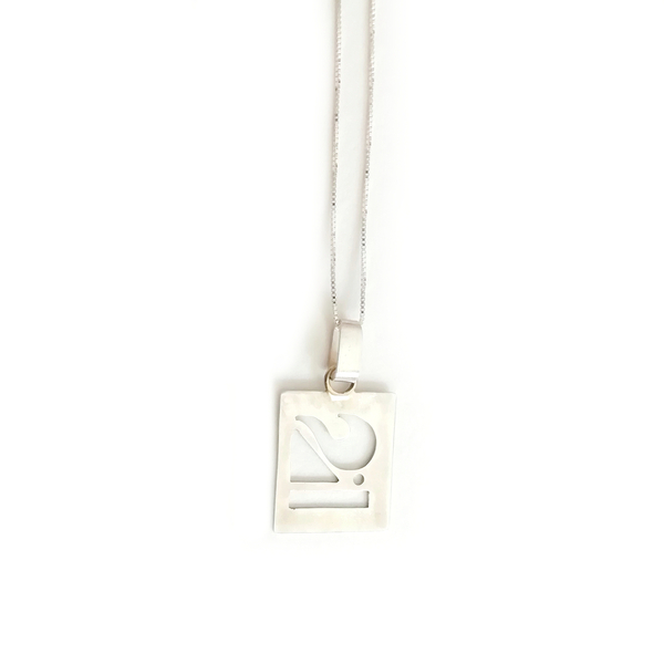 Κολιέ 21 ασημένιο 925⁰ - charms, κοντά, ασήμι, ασήμι 925, γούρια