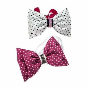Polka dots! Παιδικό χειροποίητο σετ κορδέλες! - κορίτσι, χειροποίητα, αξεσουάρ μαλλιών