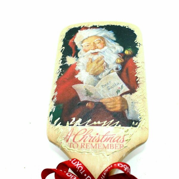 Δώρο in corde Αγιοβασιλιάτικη χτένα - ξύλο, μαμά, χριστουγεννιάτικα δώρα, άγιος βασίλης - 2