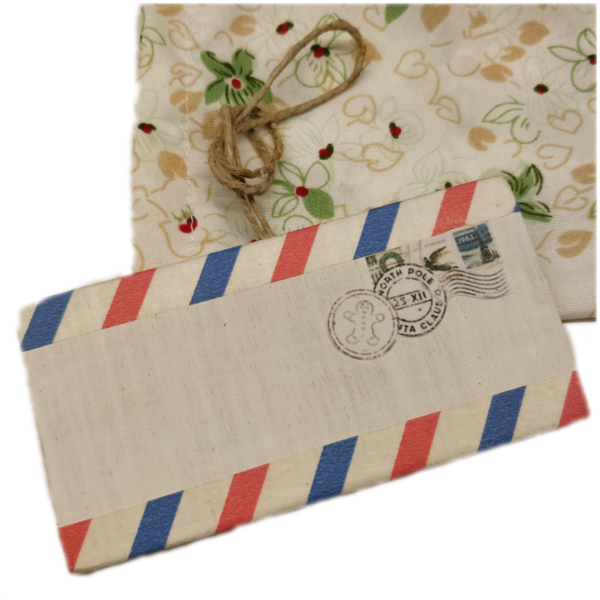 "Γράμμα στον Άη Βασίλη!" – Προσωποποιημένο στολίδι για το δέντρο - χριστουγεννιάτικα δώρα, πρωτότυπα δώρα, στολίδι δέντρου, στολίδια, προσωποποιημένα - 2