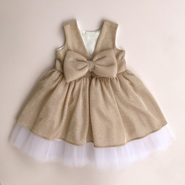 Παιδικό γιορτινό φορεματάκι - κορίτσι, παιδικά ρούχα, 1-2 ετών - 3