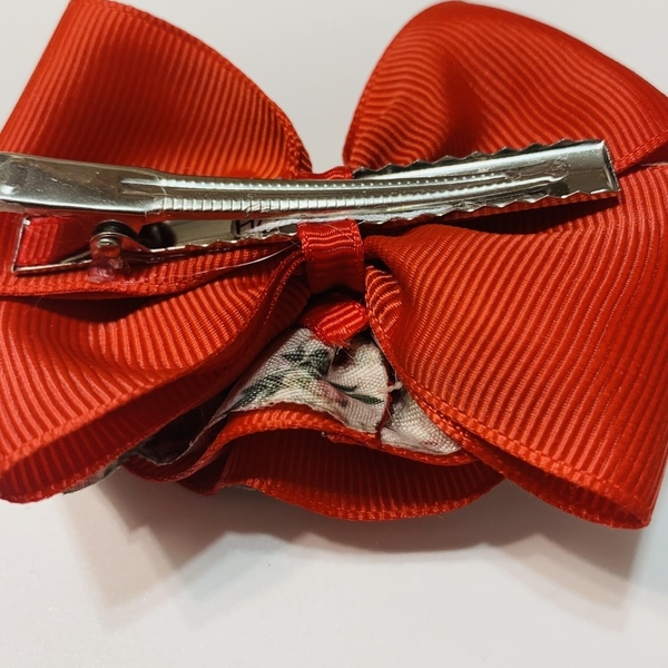 Vintage bow - φιόγκος, κορίτσι, δώρο, αξεσουάρ μαλλιών - 5