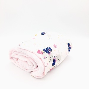 Ροζ κουβερτακι αγκαλιάς με σχέδια - κορίτσι, κουβέρτες - 2