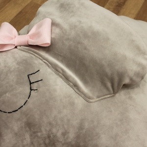 XL Μαξιλάρι για αγκαλιά σε σχήμα ελέφαντα - κορίτσι, αγόρι, δώρο για νεογέννητο, μαξιλάρια - 3