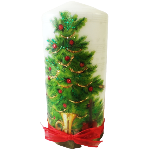 Διακοσμητικό κερί Χριστουγεννιάτικο δέντρο - χειροποίητα, κερί, χριστουγεννιάτικα δώρα, κεριά & κηροπήγια, δέντρο