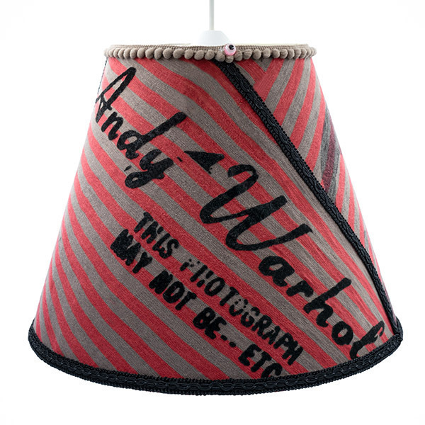 Φωτιστικό οροφής χειροποιητο με θέμα mοna lisa by Andy Warhol - οροφής - 2