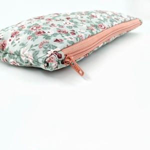Pouch-κασετίνα Romance 10x22 cm - ύφασμα, κασετίνες, καλλυντικών, ταξιδίου - 2