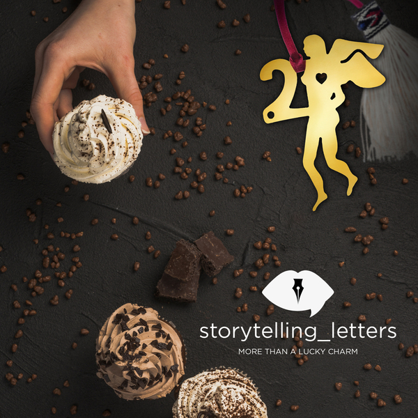 Γούρι 2021 Send me an ANGEL Storytelling Letters (Γυναικεία φιγούρα) - διακόσμηση, σελιδοδείκτες, ζευγάρια, χριστουγεννιάτικα δώρα, γούρια - 5