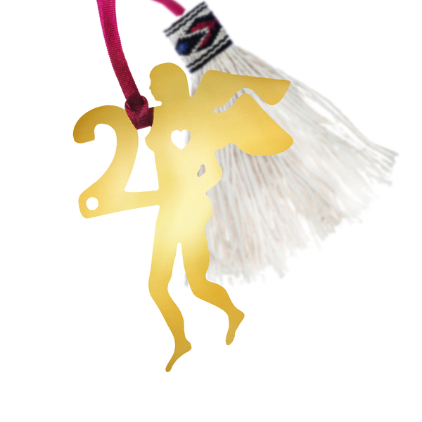 Γούρι 2021 Send me an ANGEL Storytelling Letters (Γυναικεία φιγούρα) - γούρια, ζευγάρια, σελιδοδείκτες, χριστουγεννιάτικα δώρα, διακόσμηση