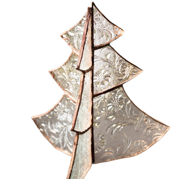 Δέντρο γυάλινο βιτρώ - vintage, γυαλί, διακοσμητικά, χριστουγεννιάτικα δώρα