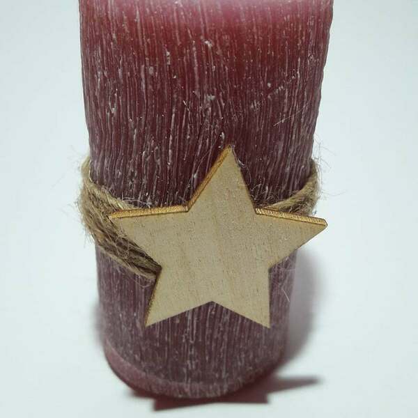 Σετ ξυστά κεριά Αστέρια 3 τμχ. - αστέρι, αρωματικά κεριά, χριστουγεννιάτικα δώρα, κεριά & κηροπήγια - 5