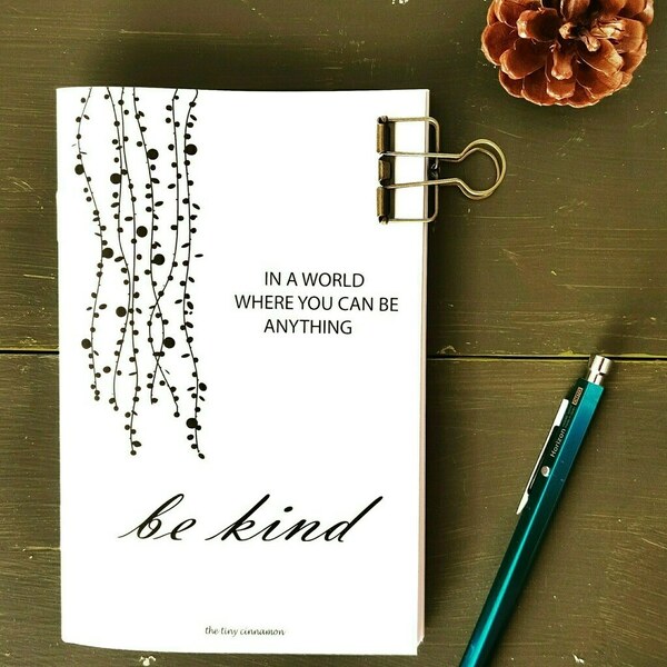 ''Be kind'' - σημειωματάριο - τετράδια & σημειωματάρια - 2