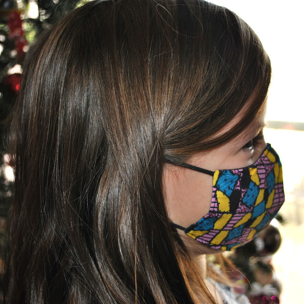 Παιδική μάσκα προστασίας Sally - κορίτσι - 2