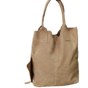 Μοναδική τσάντα από δέρμα σε χρώμα μπεζ ,με σχέδιο - δέρμα, ζωγραφισμένα στο χέρι, ώμου, μεγάλες - 2