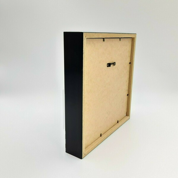 Κάδρο ξύλινο μαύρο, με βότσαλα και θαλασσόξυλα, ερωτευμένοι (25×25×4,5cm) - χειροποίητα, δώρα γάμου, δώρα επετείου, διακοσμητικά, ιδεά για δώρο, αγ. βαλεντίνου - 3