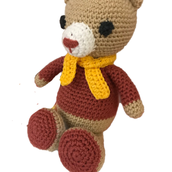 Little bear - βελονάκι, λούτρινα, αρκουδάκι - 2