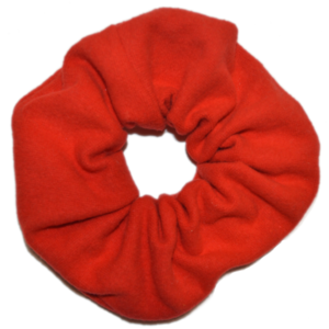 Scrunchie Χειμερινό Κόκκινο χειροποίητο λαστιχάκι μαλλιών - λαστιχάκια μαλλιών