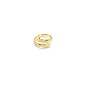 Δαχτυλίδι σε χρυσή απόχρωση - chevalier, ορείχαλκος, minimal, μπρούντζος, αυξομειούμενα