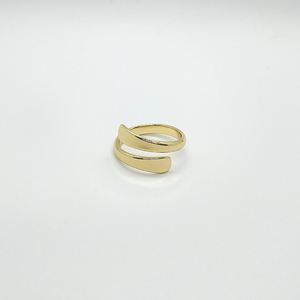 Δαχτυλίδι σε χρυσή απόχρωση - chevalier, ορείχαλκος, minimal, μπρούντζος, αυξομειούμενα - 2