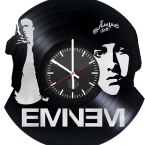 Eminem Vinyl Wall Clock Marshall Mathers Wall Clock - τοίχου, βινύλιο, επιτραπέζια