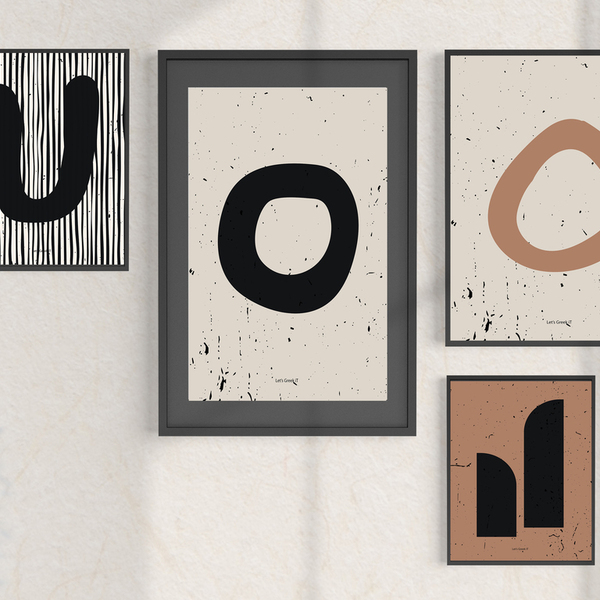 50x70cm abstract μοντερνο αφισάκι quaintrelle χωρίς κάδρο - αφίσες - 2