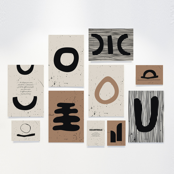 50x70cm abstract μοντερνο αφισάκι quaintrelle χωρίς κάδρο - αφίσες - 3