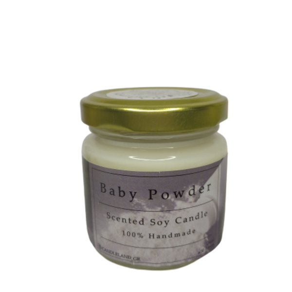 Baby Powder 100% Soy Candle 106ml - αρωματικά κεριά, κερί σόγιας