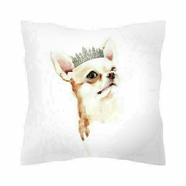 Διακοσμητικό μαξιλάρι dog princess - διακόσμηση, μαξιλάρια, προσωποποιημένα