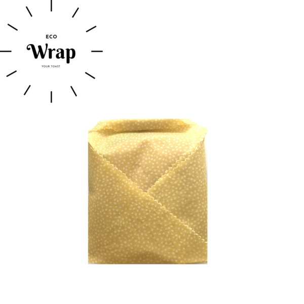 Κερομάντηλο, Beeswax Wrap Naturale Σετ 3 τμχ - ύφασμα, δώρο, οργάνωση & αποθήκευση, 100% φυσικό - 4