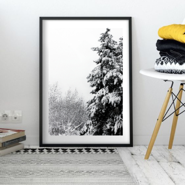 Φωτογραφία Χειμώνας διαστάσεις 20Χ30cm matt φινίρισμα - πίνακες & κάδρα, καλλιτεχνική φωτογραφία - 3