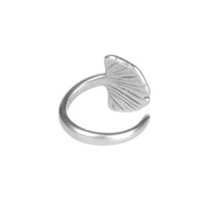 Δαχτυλίδι Επάργυρο "Dahlia" - επάργυρα, φλοράλ, μικρά, boho, αυξομειούμενα - 2