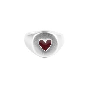 Δαχτυλίδι Chevalier Επάργυρο "Silver Heart" - chevalier, καρδιά, επάργυρα, δώρα αγίου βαλεντίνου, αυξομειούμενα - 3