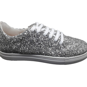 SNEAKERS GLITTER ΑΣΗΜΙ ΚΩΔ: 215009-GL-SL - γκλίτερ - 3