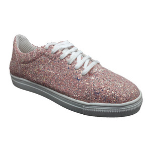 SNEAKERS GLITTER ΡΟΖ ΚΩΔ: 215009-GL-PN - γκλίτερ - 2