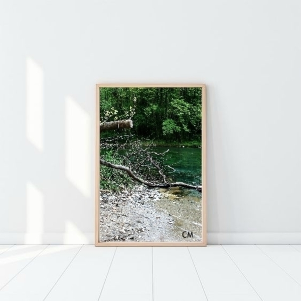 Φωτογραφία River Voidomatis διαστάσεις 25Χ40cm matt φινίρισμα - πίνακες & κάδρα, διακόσμηση, καλλιτεχνική φωτογραφία - 3