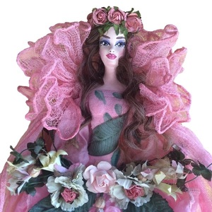 Διακοσμητική Κούκλα "Fairy DFSN" ύψος 60 εκ. σε χρώμα ροζ και φούξια - δώρο, διακόσμηση, διακοσμητικά, διακόσμηση σαλονιού, κούκλες