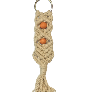 Macrame μπρελοκ - μπομπονιερα Μ26 - γιορτή, δώρα γενεθλίων, δώρα για δασκάλες, πλεκτά