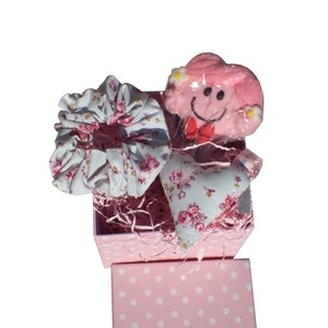 Δώρο Αγίου Βαλεντίνου - Ροζ πουά κουτάκι - καρδιά, χειροποίητα, σετ, αγ. βαλεντίνου, σετ δώρου, δώρα για γυναίκες
