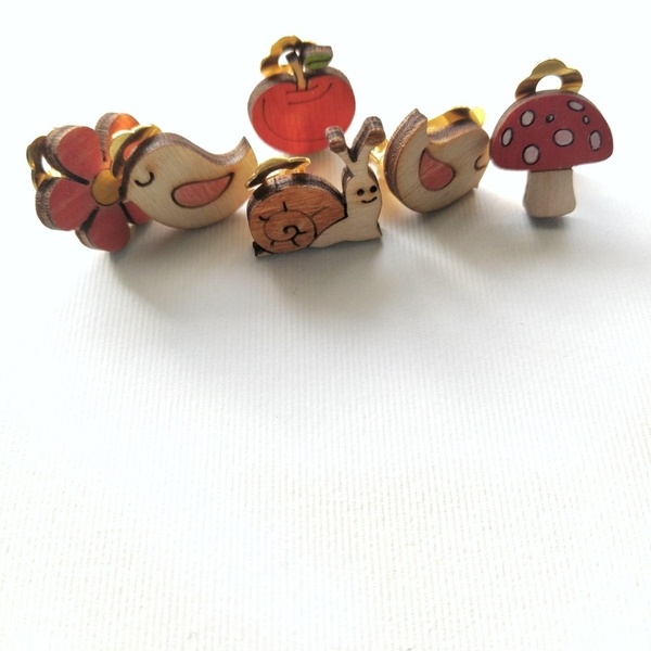 Παιδικά σκουλαρίκια με κλιπς (costum order) - κοσμήματα - 2