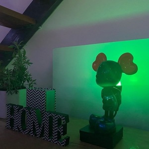 iLove MickMouse επιτραπεζιο φωτιστικο!GeNeCis Black Edition" - πορτατίφ, δώρα επετείου, διακοσμητικά, δώρα αγίου βαλεντίνου - 4