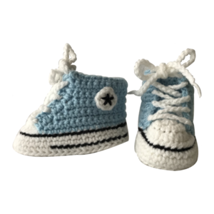 παπουτσάκια μωρού AS open, high,baby blue 0-3 μηνών, 9,5 x 4,5 εκ