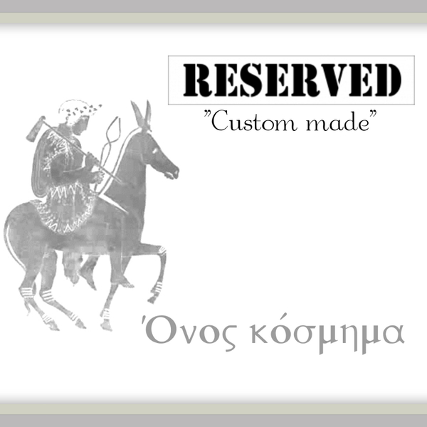 Reserved for Ms Rebelou - αλπακάς, κοχύλι, μακραμέ, σταθερά, ποδιού