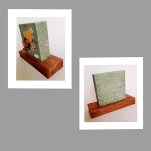Επιτραπέζιο ξύλινο διακοσμητικό φθινοπωρινά φύλλα 12×12×4εκ.πάχος - ξύλο, διακόσμηση, φύλλο, διακοσμητικά, δώρο για γιατρό - 2