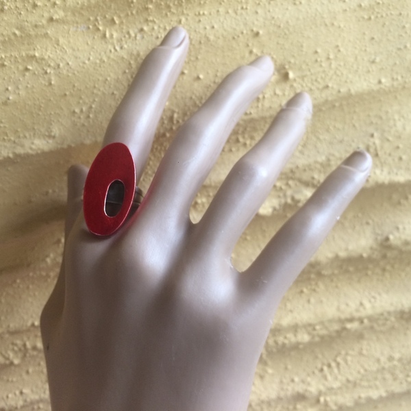 Δαχτυλίδι οβάλ μικρό από αρζαντό - αλπακάς, μικρά, αυξομειούμενα, φθηνά - 2