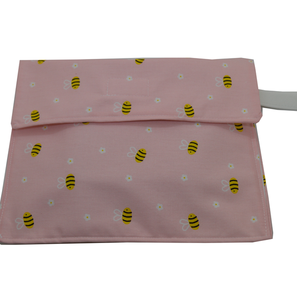 Επαναχρησιμοποιούμενη θήκη για τοστ ή σνακ μελισσούλες