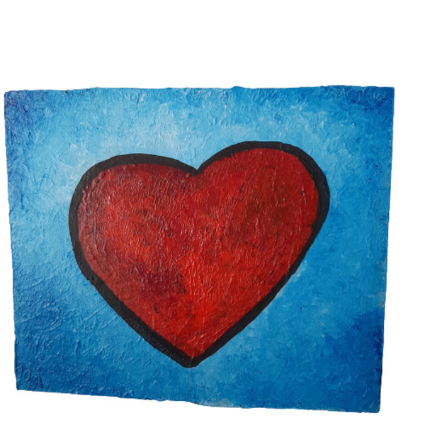 Καρδιά Ι - πίνακες & κάδρα, αγάπη, διακοσμητικά, δώρα αγίου βαλεντίνου, πίνακες ζωγραφικής - 2