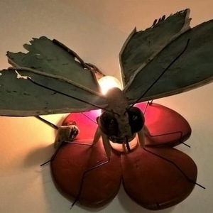 Πεταλούδα Φωτιστικό επιτοίχιο ή γραφείου - πορτατίφ, τοίχου - 5