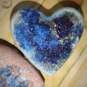 Epsom heart bathbomb - 3