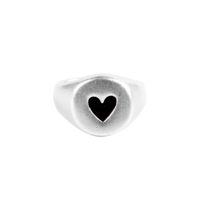 Δαχτυλίδι Chevalier Επάργυρο "Silver Heart" - chevalier, καρδιά, επάργυρα, δώρα αγίου βαλεντίνου, αυξομειούμενα - 2